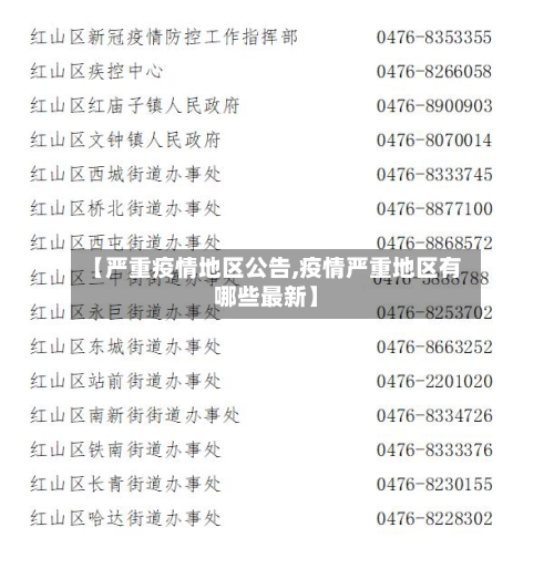 【严重疫情地区公告,疫情严重地区有哪些最新】-第3张图片
