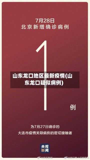 山东龙口地区最新疫情(山东龙口疑似病例)