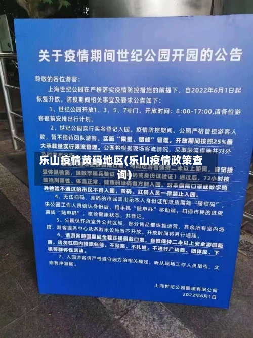 乐山疫情黄码地区(乐山疫情政策查询)-第2张图片