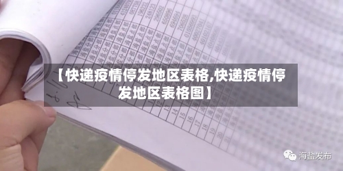 【快递疫情停发地区表格,快递疫情停发地区表格图】