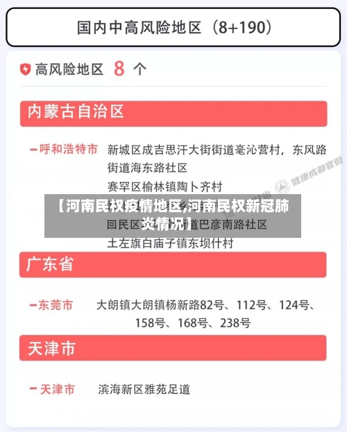 【河南民权疫情地区,河南民权新冠肺炎情况】-第3张图片
