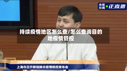 持续疫情地区怎么查/怎么查询目的地疫情管控-第2张图片