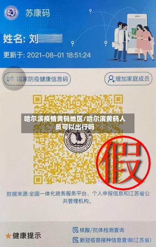 哈尔滨疫情黄码地区/哈尔滨黄码人员可以出行吗-第3张图片